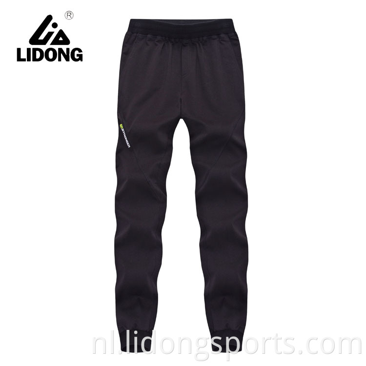 Aangepaste goedkope katoenen broek heren stretch broek Student tracksuit bodems Quick-dry